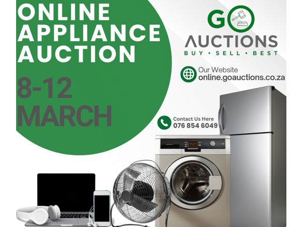 Online Appliance, Hardware & Furniture Auction 9